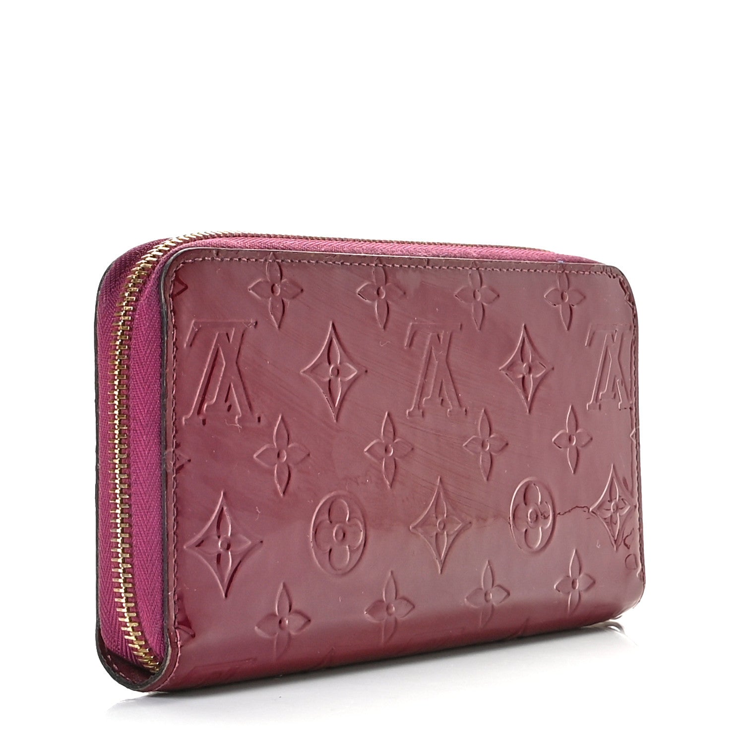 Louis Vuitton Vernis Zippy Wallet Rose Indien 5 of 8