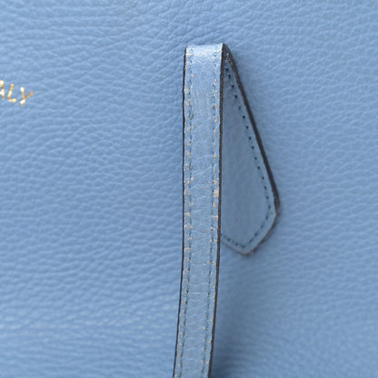 Gucci Dollar Calfskin Medium Swing Tote Mineral Blue 13 of 14