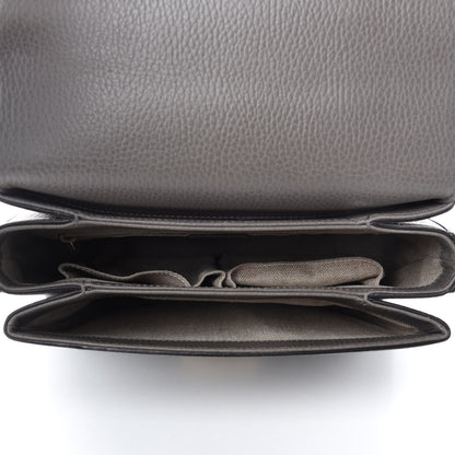 Gucci Dollar Calfskin Interlocking G Top Handle Shoulder Bag Loess 5 of 14