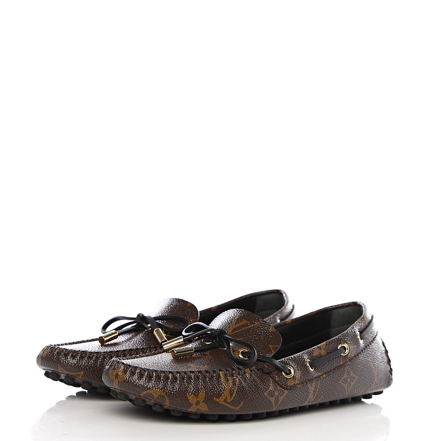 Patent Monogram Gloria Loafers 37