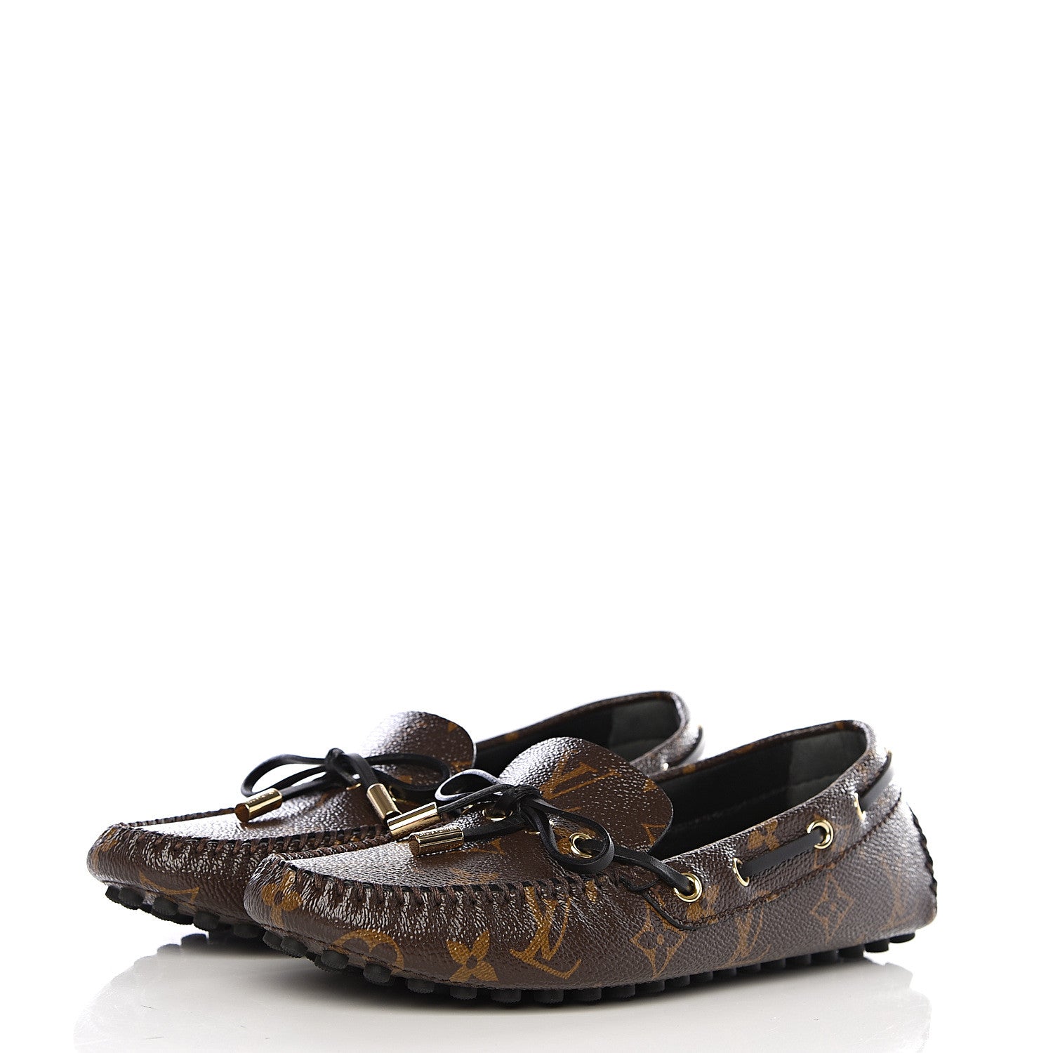 Louis Vuitton Patent Monogram Gloria Loafers 37 3 of 8