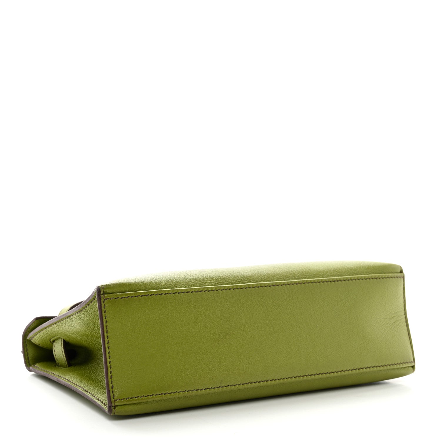 Hermes Swift Kelly Pochette Clutch Vert Anis 4 of 13