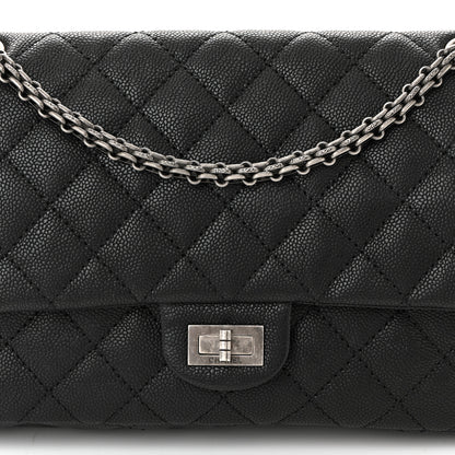 Chanel Caviar Quilted 2.55 Reissue 226 Flap Black 8 of 10