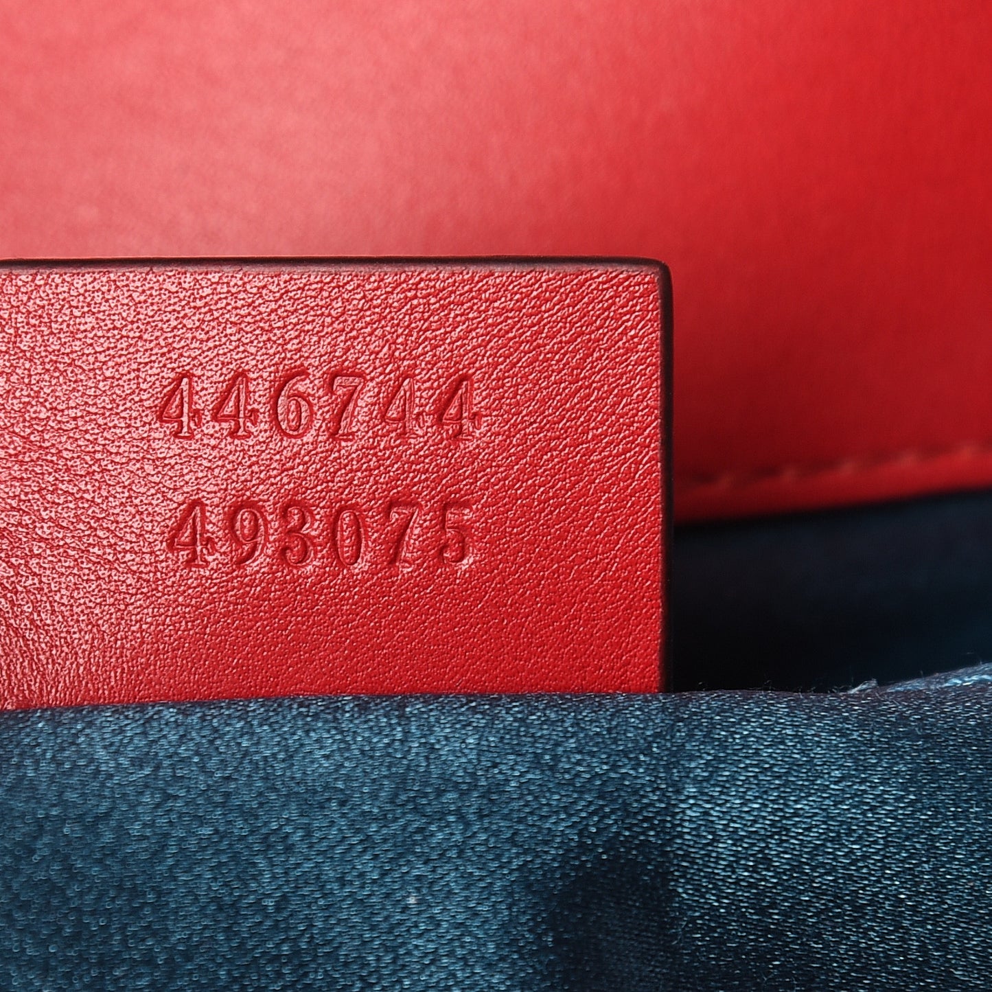 Velvet Matelasse Mini GG Marmont Shoulder Bag Hibiscus Red