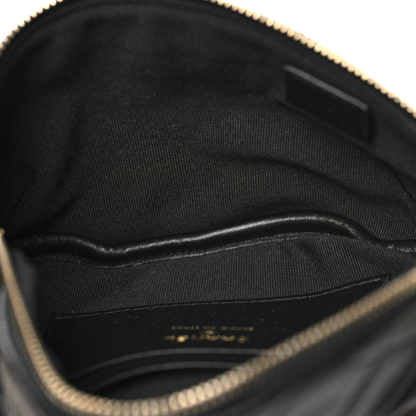 Caviar Quilted Sweetheart Belt Bag Black