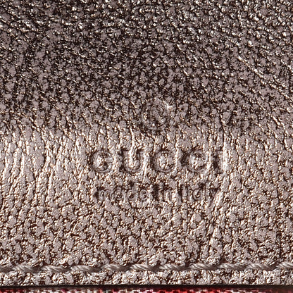 Gucci Laminated Nappa Trapuntata Mini Zumi Dome Shoulder Bag Rosa Lago Rame 6 of 8