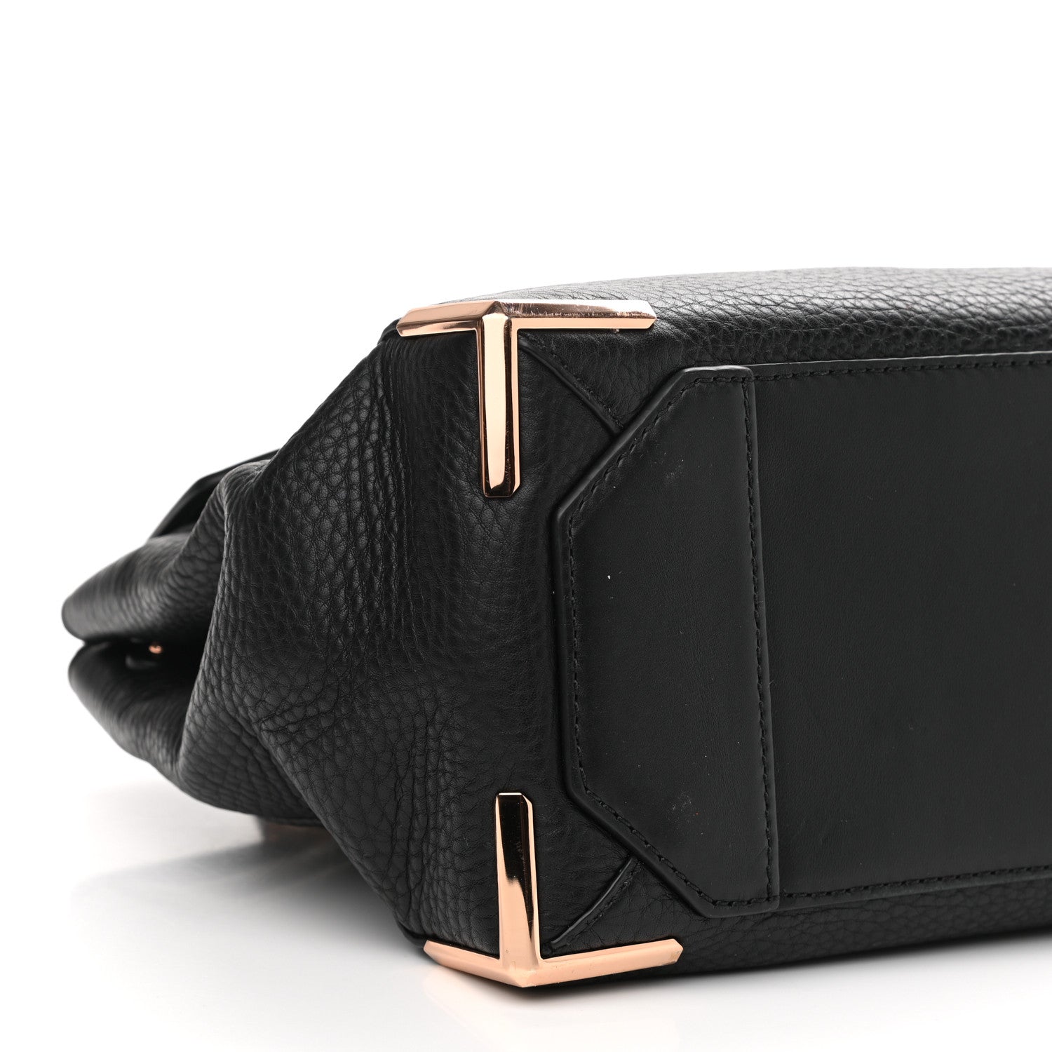 Alexander Wang Calfskin Large Marion Black Rose Gold Hardware 8 of 12