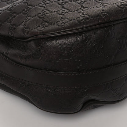 Gucci Guccissima Medium GG Twins Hobo Dark Brown 9 of 12