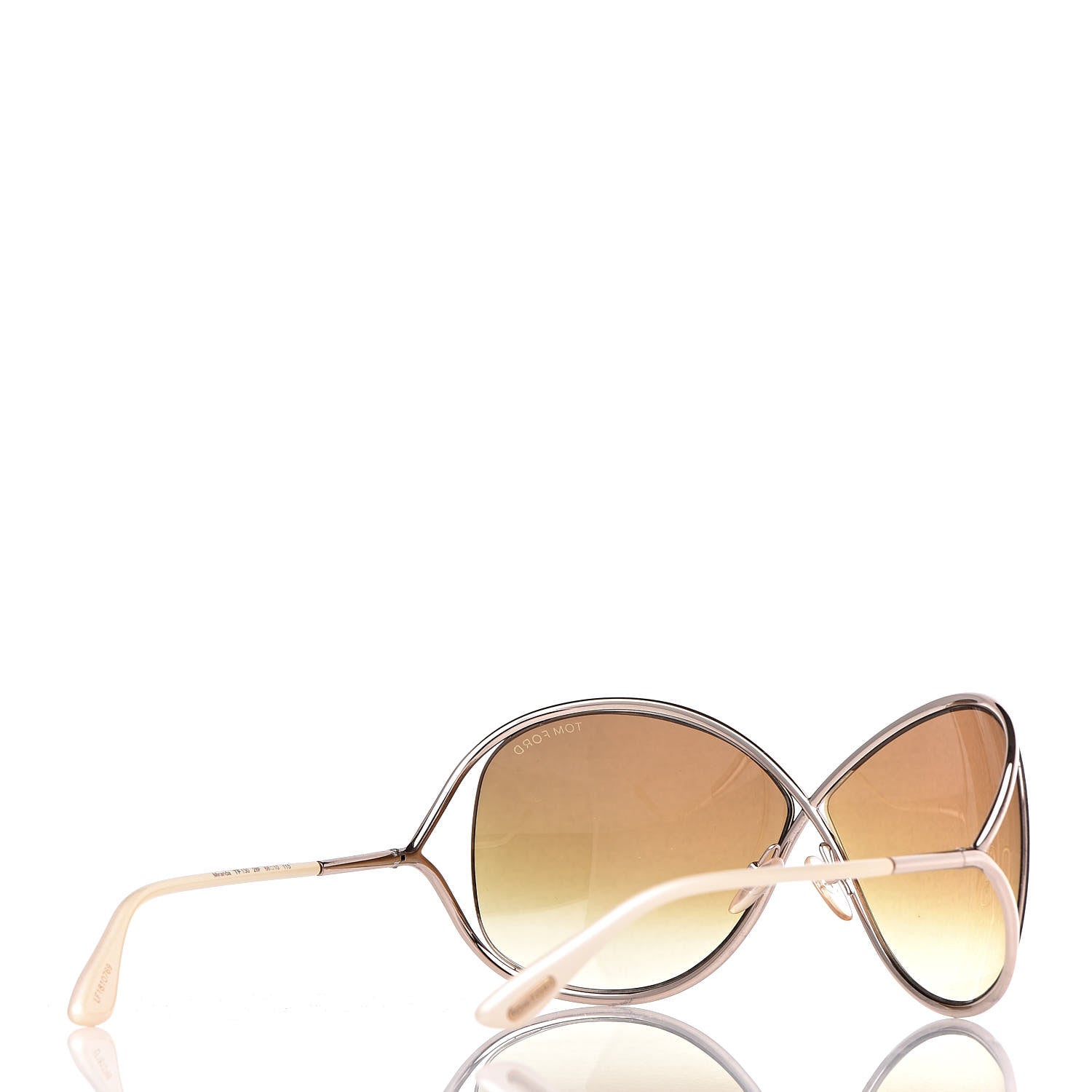 Tom Ford Miranda Crossover Sunglasses TF130 Gold 4 of 8