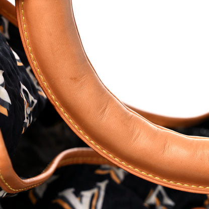 Louis Vuitton Nylon Monogram Cruise Bulles GM Navy 18 of 18