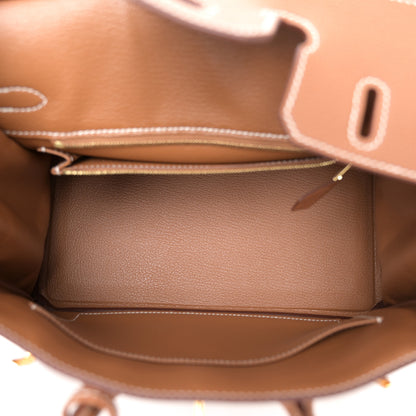 Hermes Togo Birkin 25 Gold 5 of 13