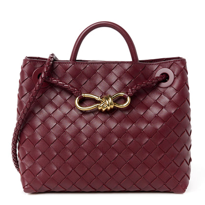 Bottega Veneta Nappa Intrecciato Small Andiamo Shoulder Bag Barolo 1 of 10