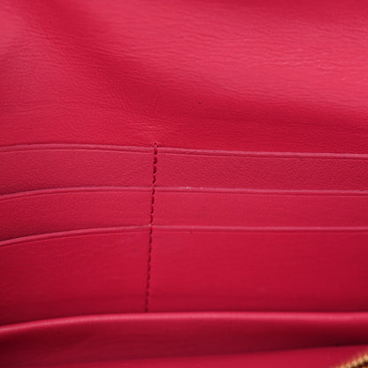 Louis Vuitton Veau Cachemire Dauphine Wallet Cobalt Fuchsia 12 of 20