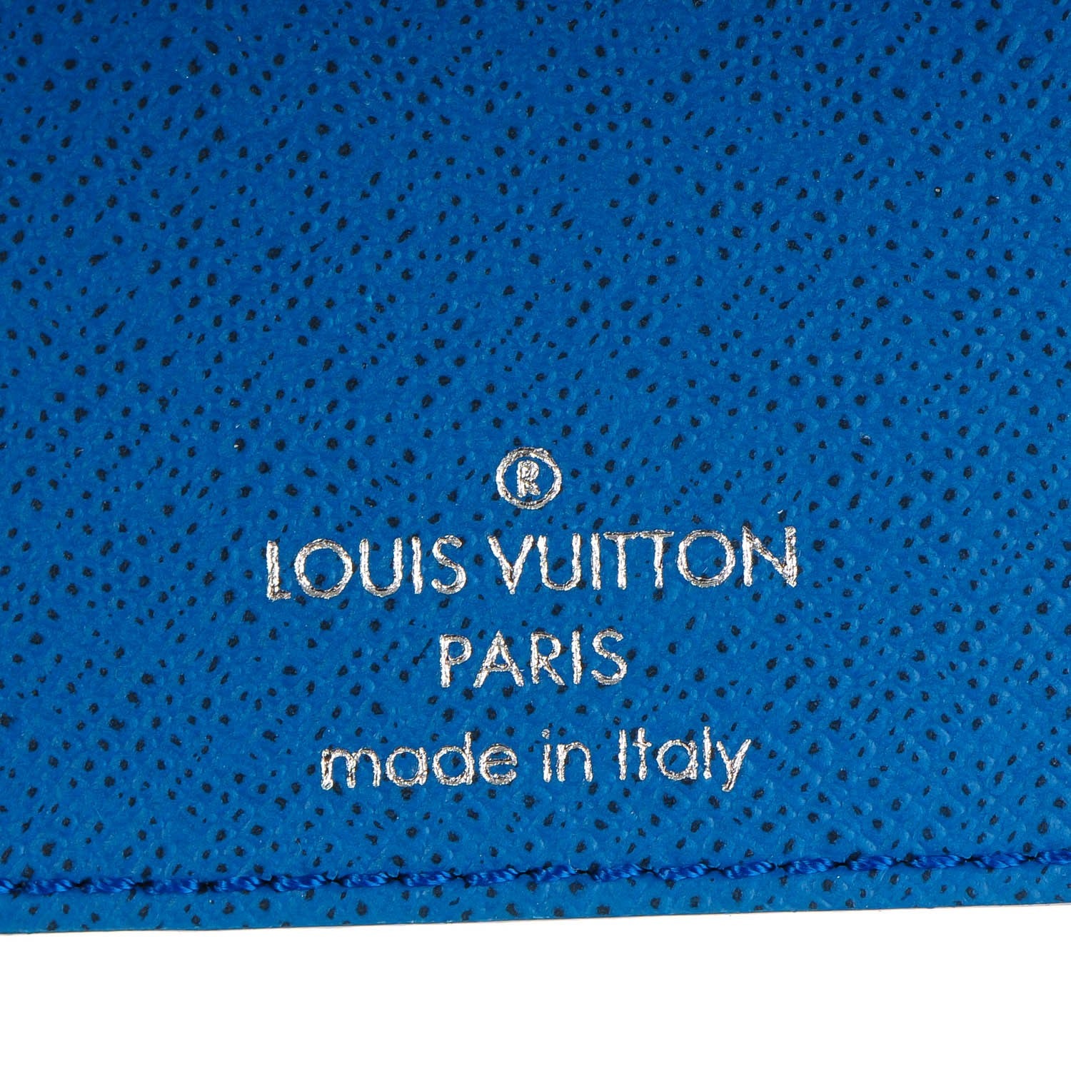 Louis Vuitton Damier Graphite Illustre V Key Holder Blue 3 of 4