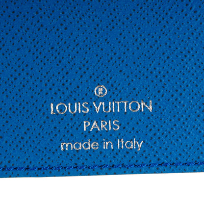 Louis Vuitton Damier Graphite Illustre V Key Holder Blue 3 of 4