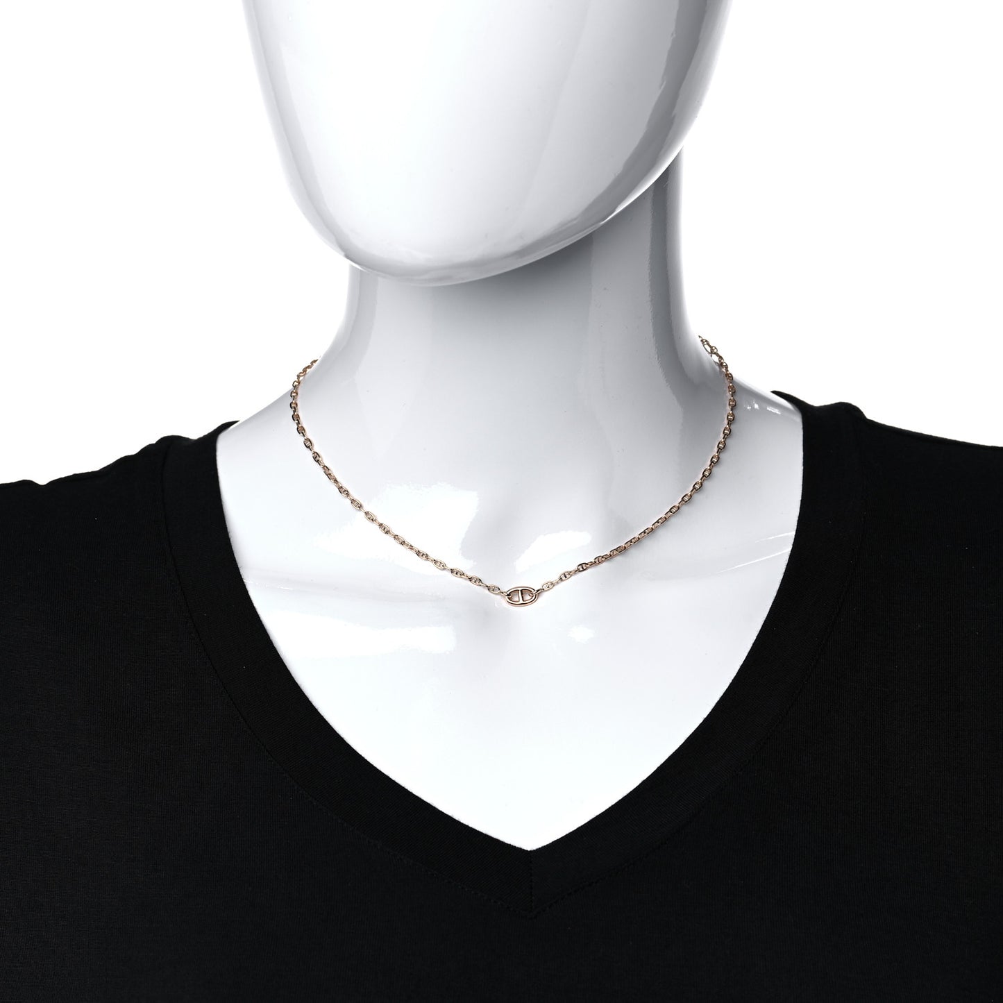18K Rose Gold TPM Farandole Pendant Necklace SH