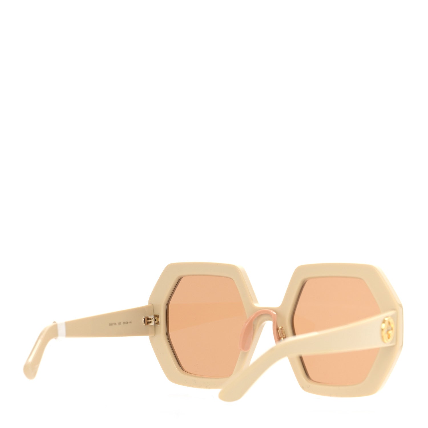 Gucci Acetate Square Sunglasses GG0772S White 3 of 7