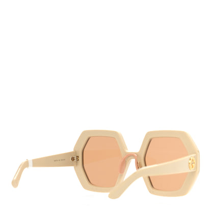 Gucci Acetate Square Sunglasses GG0772S White 3 of 7
