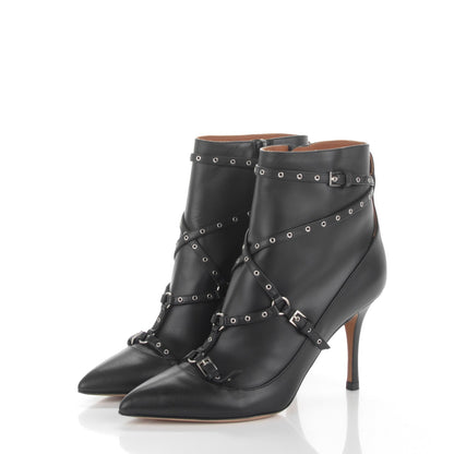 Valentino Garavani Nappa Love Latch 100mm Ankle Boots 37 Black 3 of 8