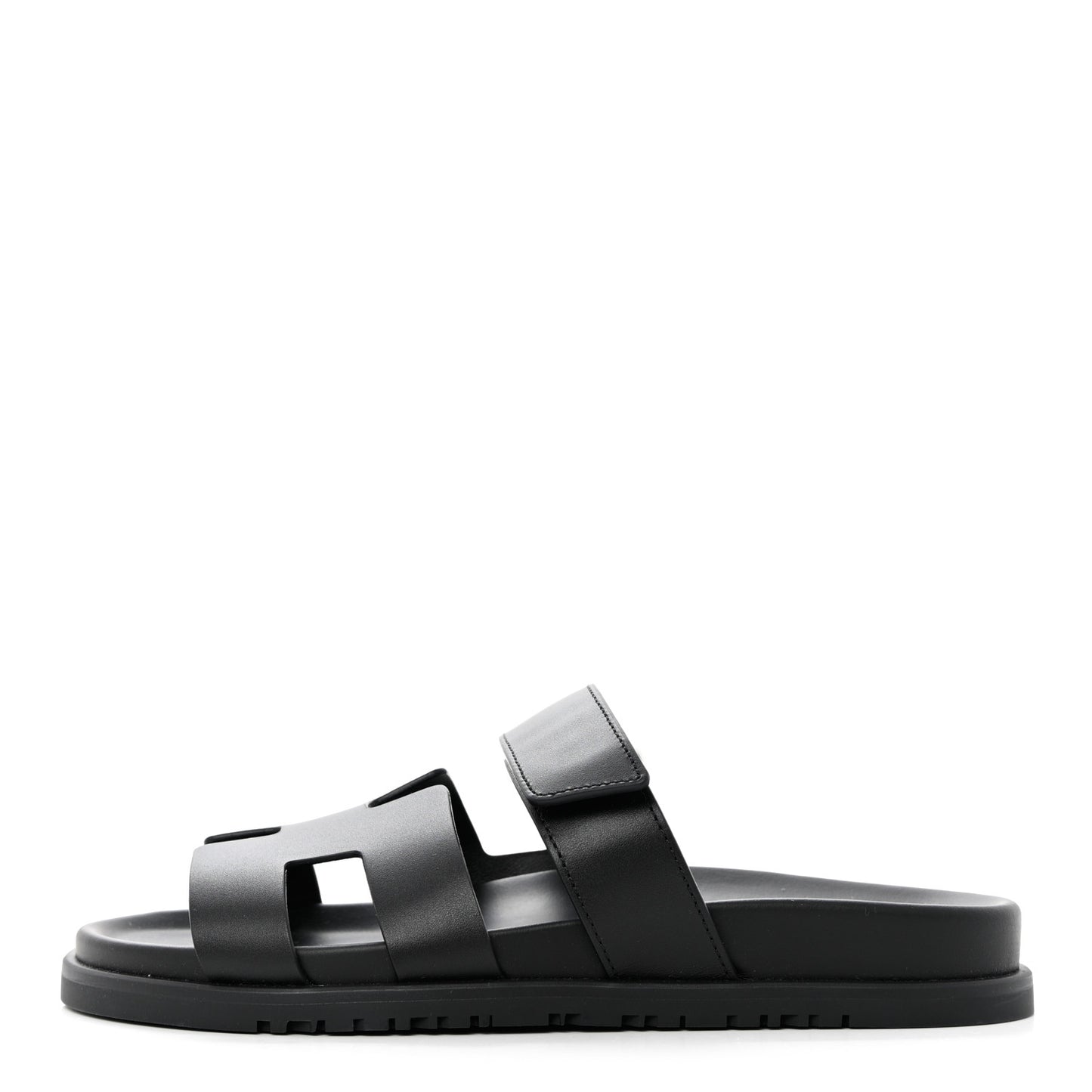 Calfskin Womens Chypre Sandals 38 Black
