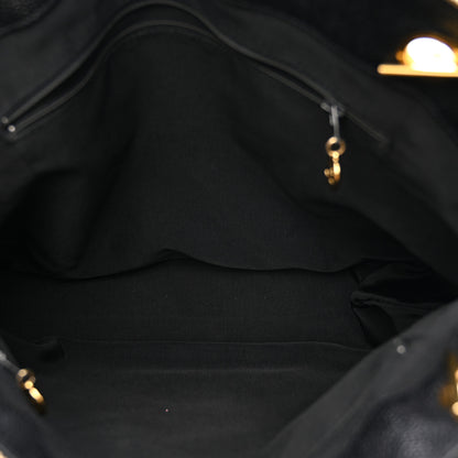 Chanel Caviar Triple CC Shoulder Bag Black 6 of 12