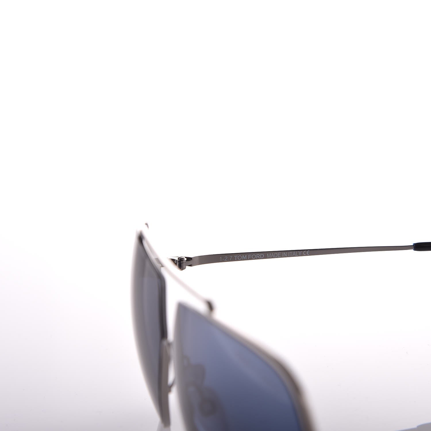 Tom Ford Chase Sunglasses TF586 Blue Silver 7 of 9