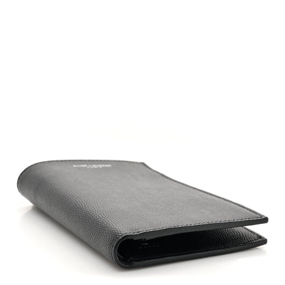 Saint Laurent Grain De Poudre North South Chain Wallet Black 4 of 9