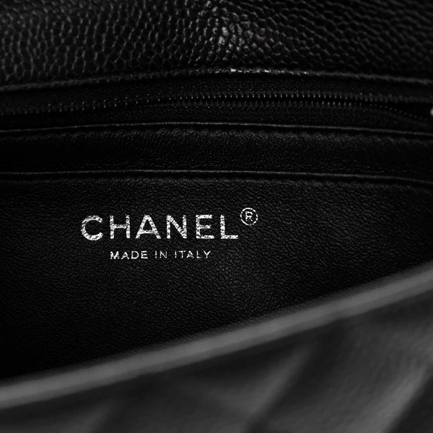 Chanel Caviar Quilted Mini Rectangular Flap Black 6 of 11
