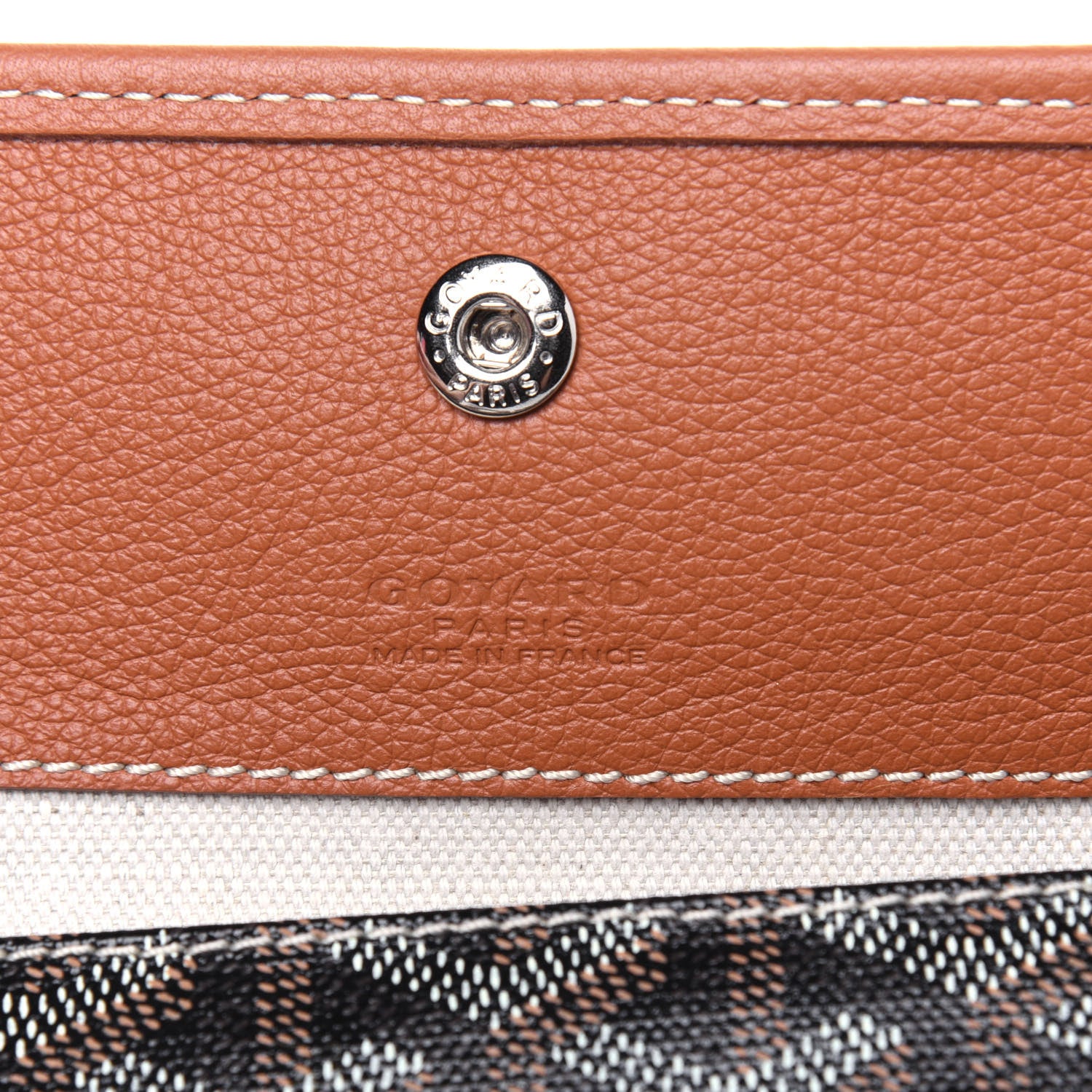 Goyard Goyardine Saint Louis PM Black Gold 6 of 9