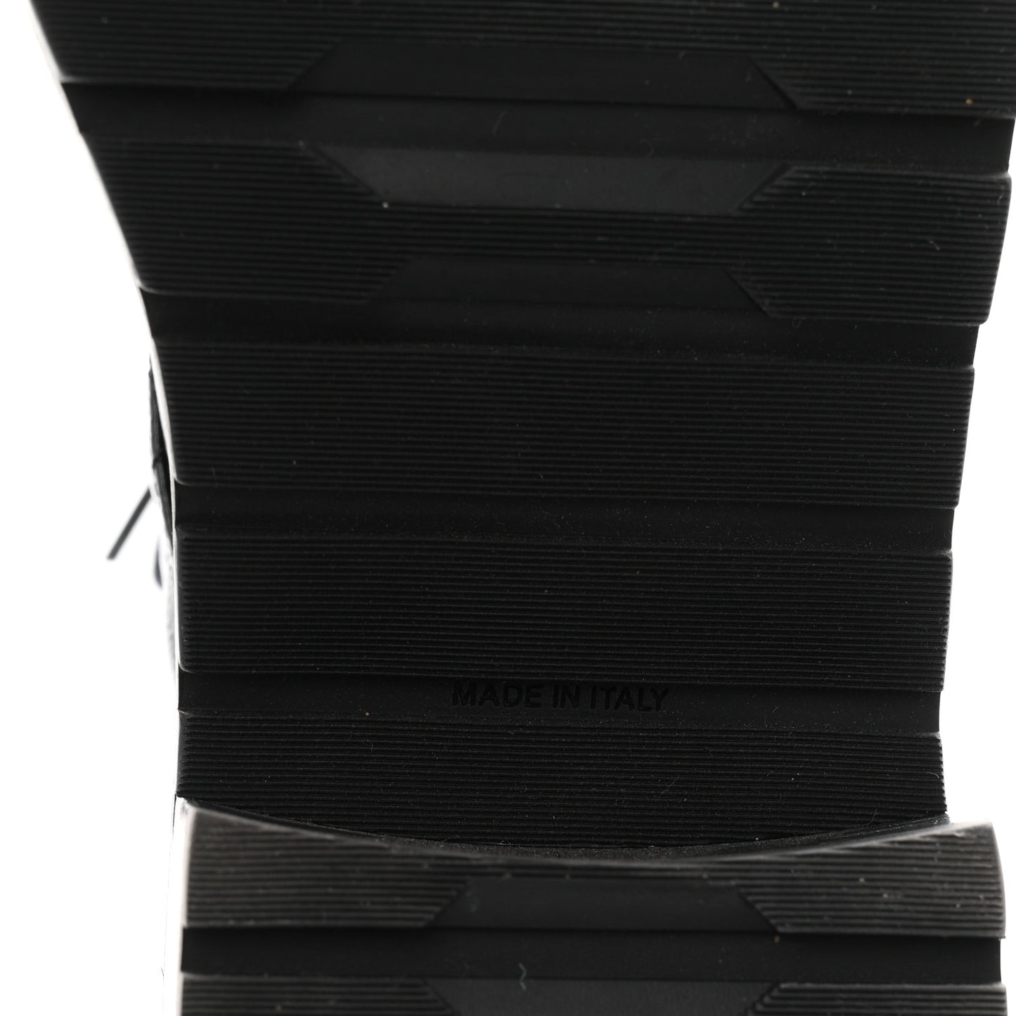 Shiny Lambskin Quilted Lace Up Combat Boots 38 Black