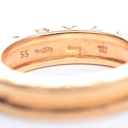 Bulgari 18K Rose Gold B.Zero1 Ring 55 7.25 3 of 6
