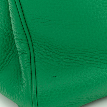 Hermes Taurillon Clemence Birkin 30 Menthe 15 of 16