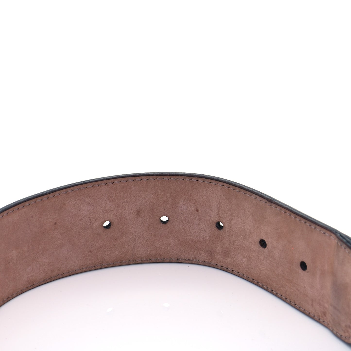 Nylon Calfskin Double G 40mm Web Belt 80 32 Green Red Black