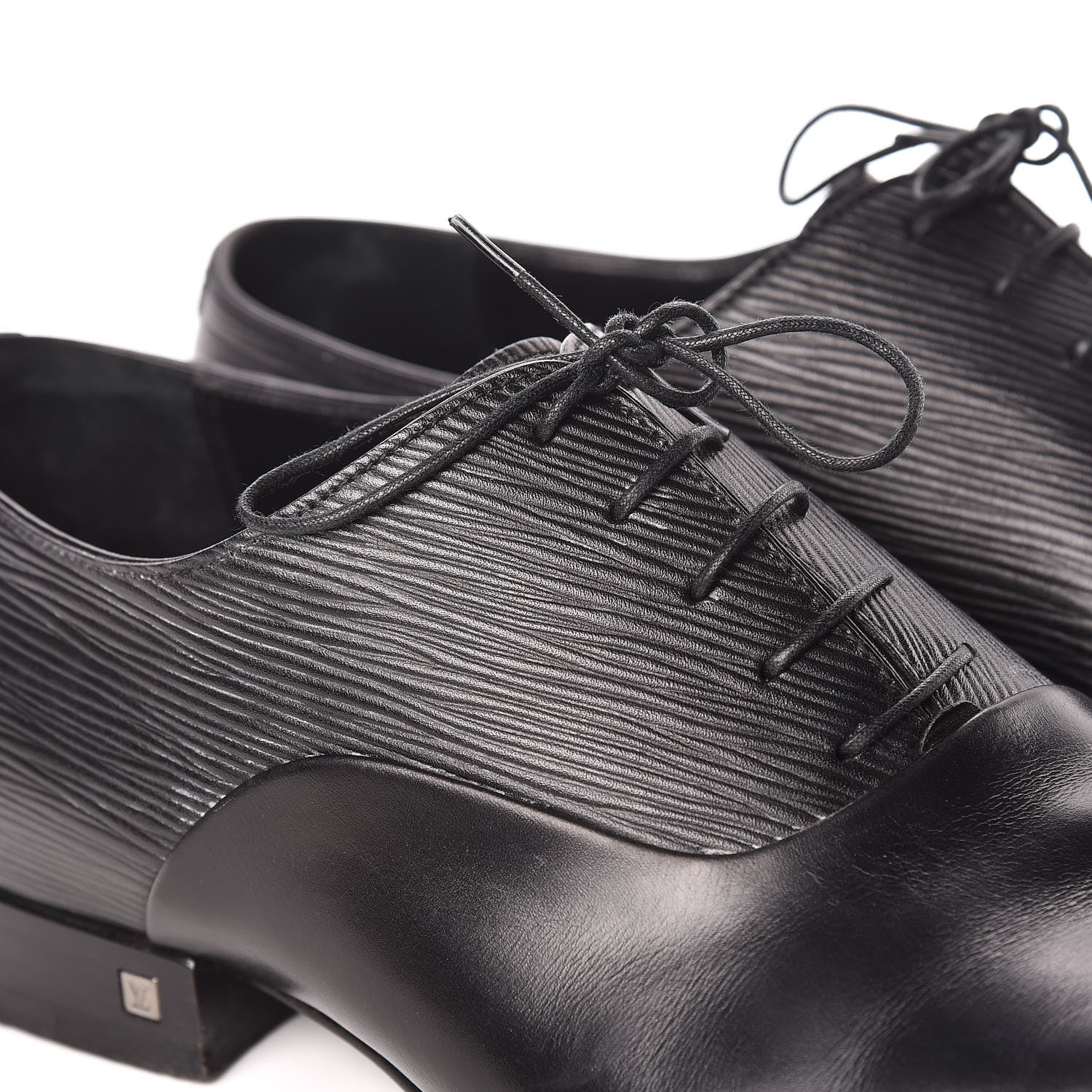 Louis Vuitton Epi Mens Oxfords 8.5 Black 16 of 18