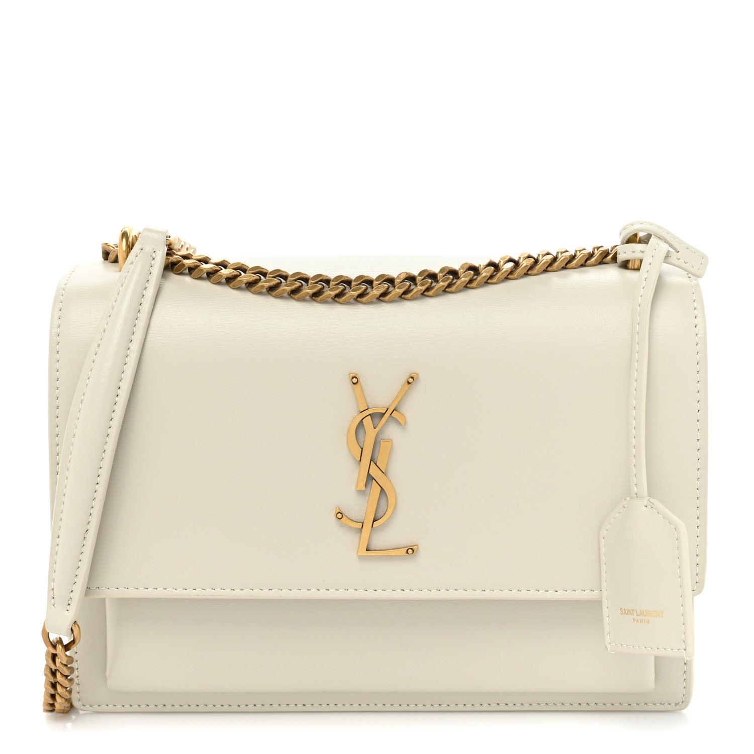 Saint Laurent Calfskin Medium Monogram Sunset Crema Soft 1 of 15