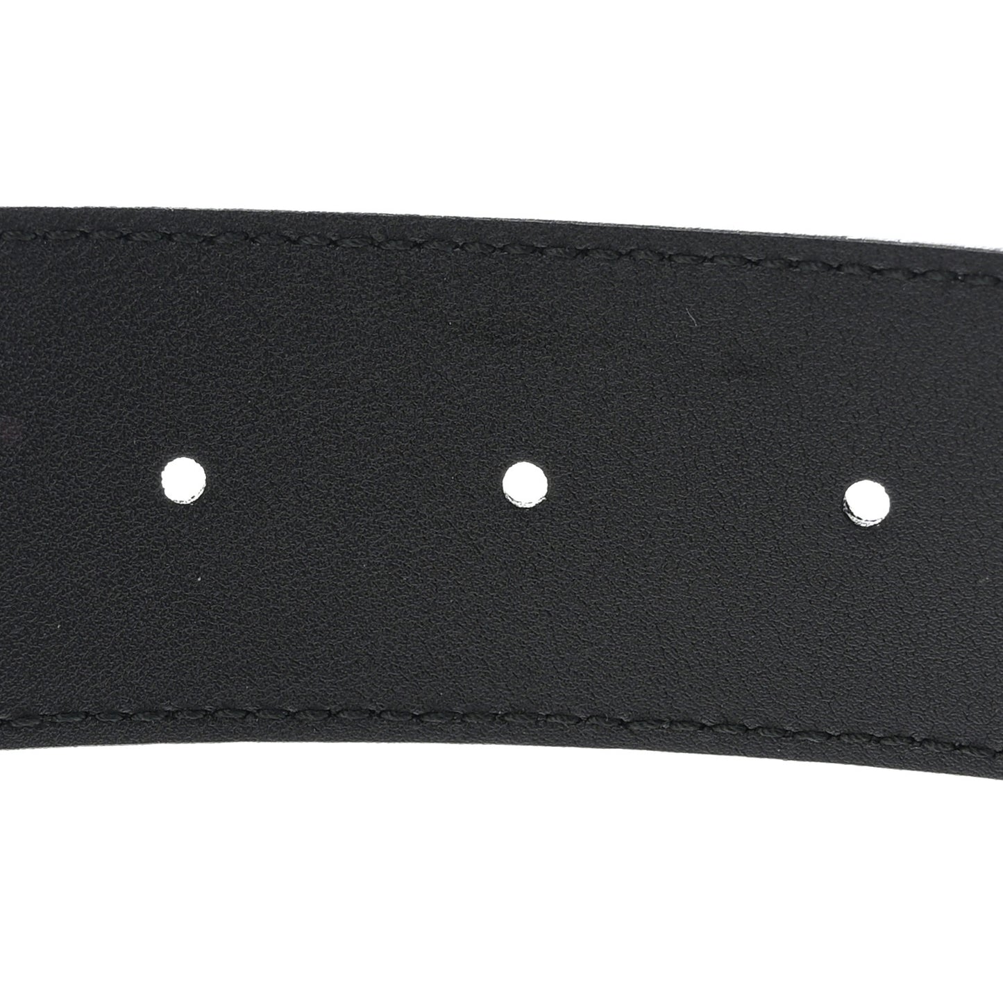Textured Calfskin Double G 40mm Belt 85 34 Black