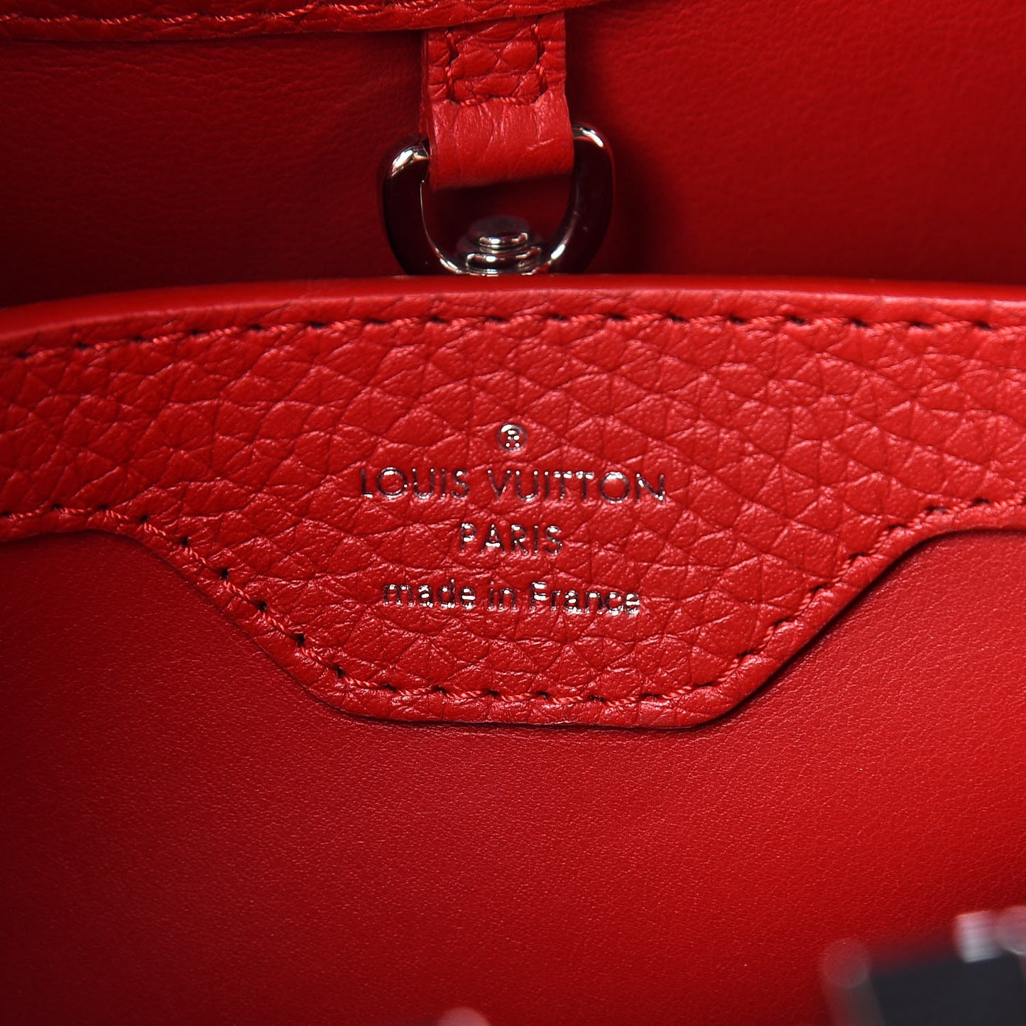 Taurillon Capucines BB Rubis