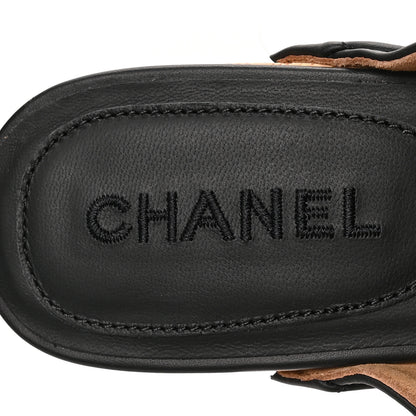 Chanel Calfskin CC Turn Lock Clogs 39 Black 7 of 8