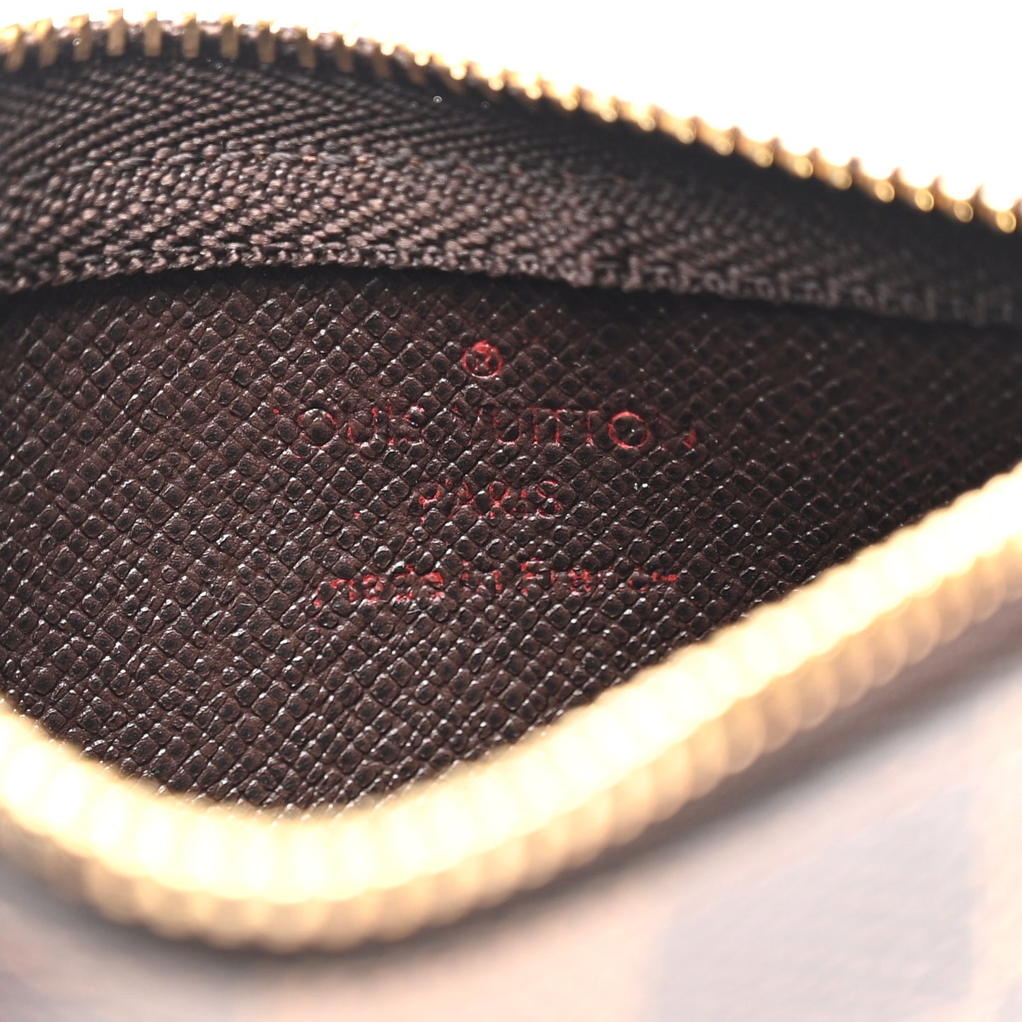 Damier Ebene Key Pouch