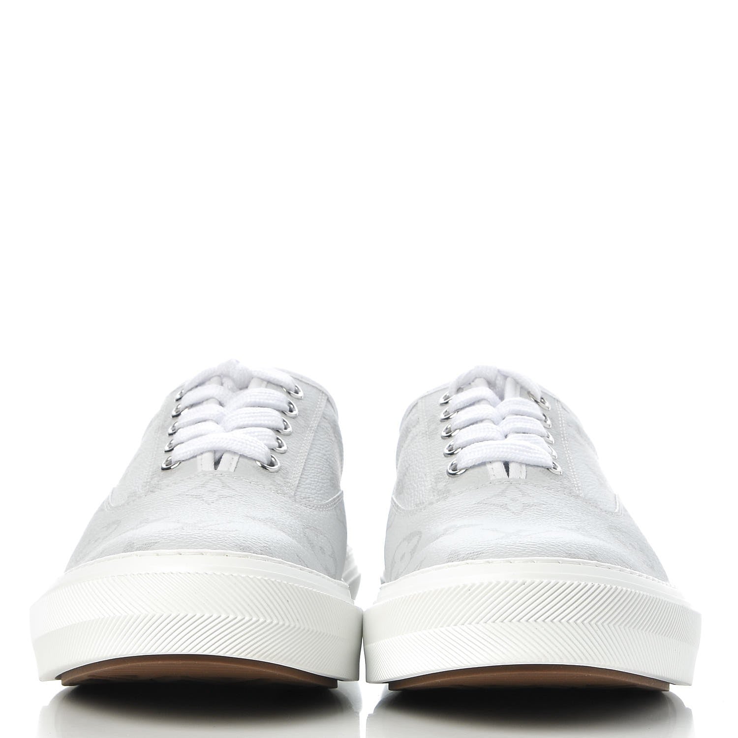 Louis Vuitton Monogram Trocadero Sneakers 36 White 3 of 9
