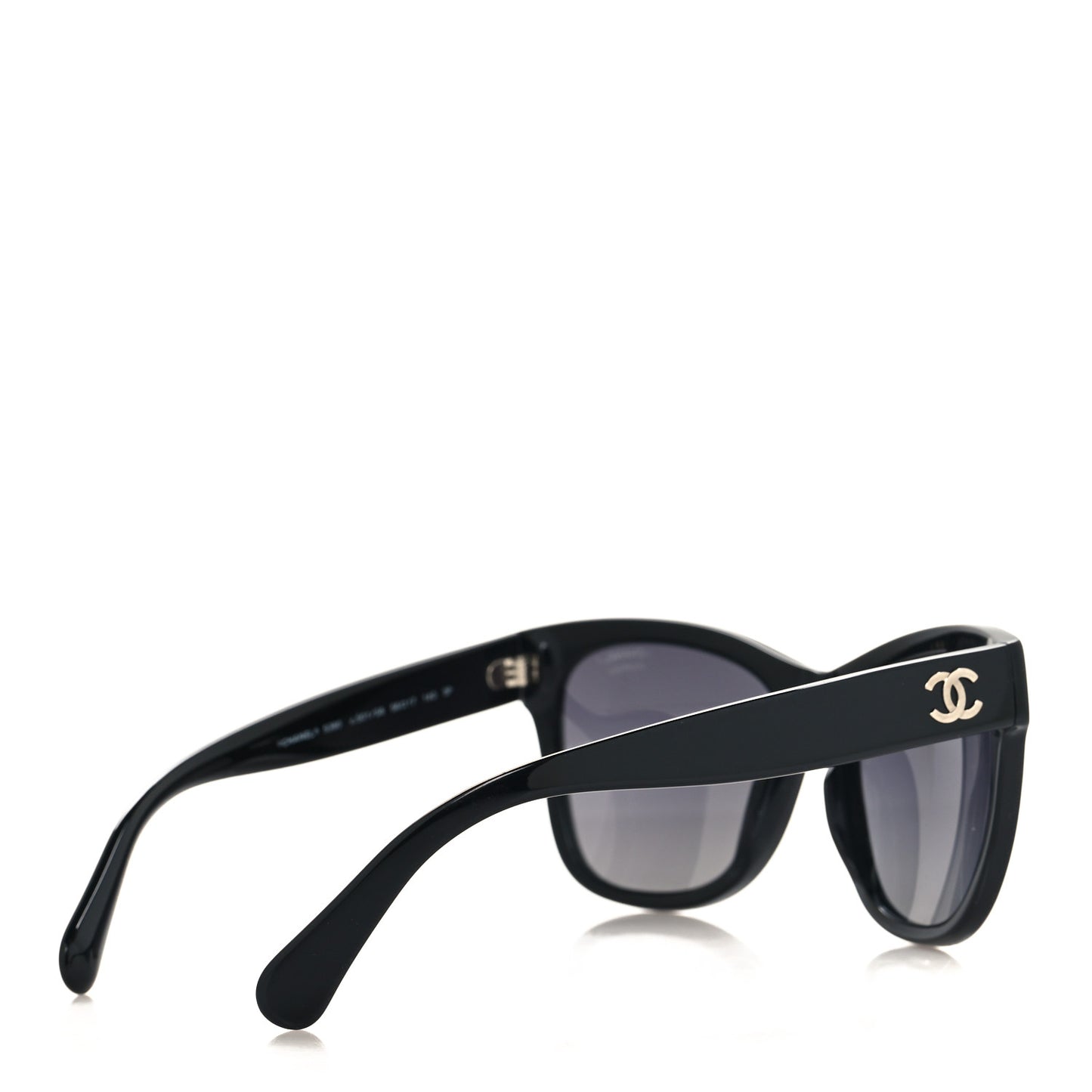 Acetate Polarized Square CC Sunglasses 5380 Black