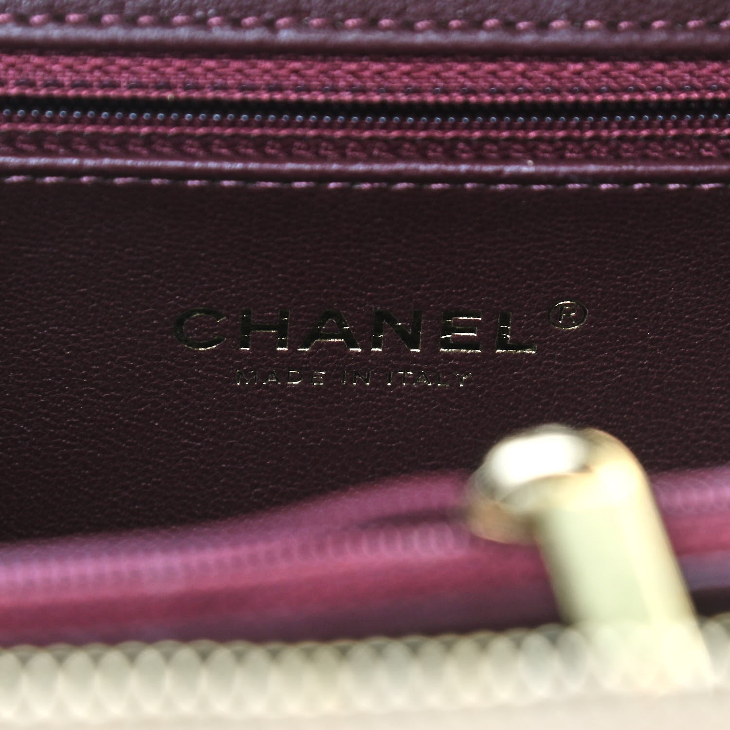 Chanel Caviar Quilted Medium CC Filigree Vanity Case Beige Black 6 of 14