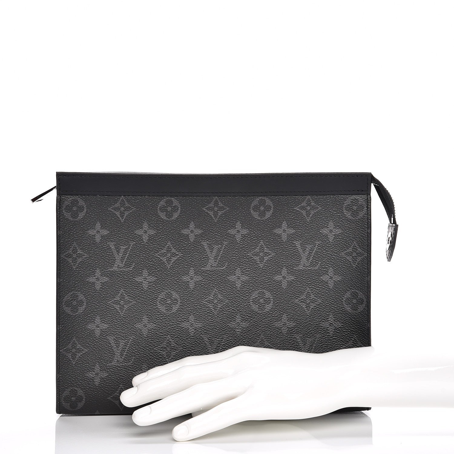 Louis Vuitton Monogram Eclipse Pochette Voyage MM 2 of 6