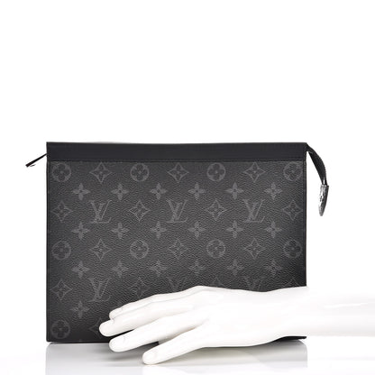 Louis Vuitton Monogram Eclipse Pochette Voyage MM 2 of 6