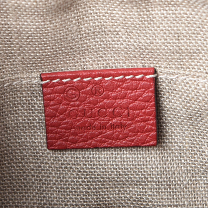 Gucci Monogram Mini Bree Messenger Bag Red 6 of 7
