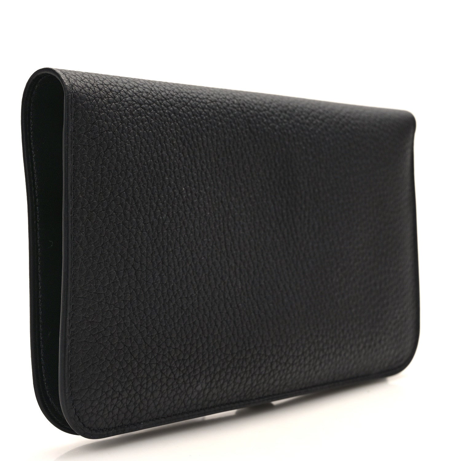 Hermes Togo Dogon Duo Wallet Black 4 of 10