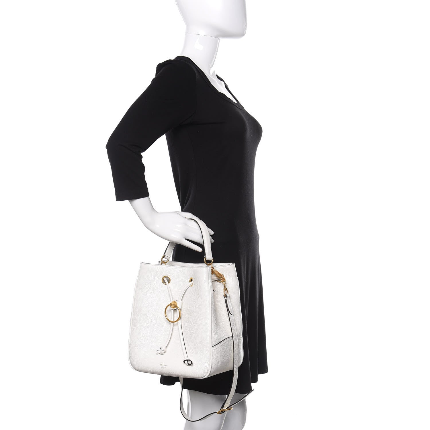Mulberry Small Classic Grain Hampstead White 3 of 11