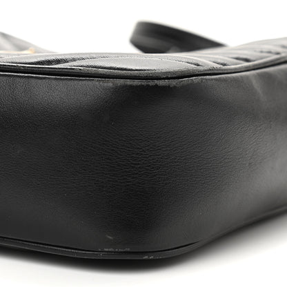 Saint Laurent Calfskin Matelasse Monogram Lou Camera Bag Black 10 of 21