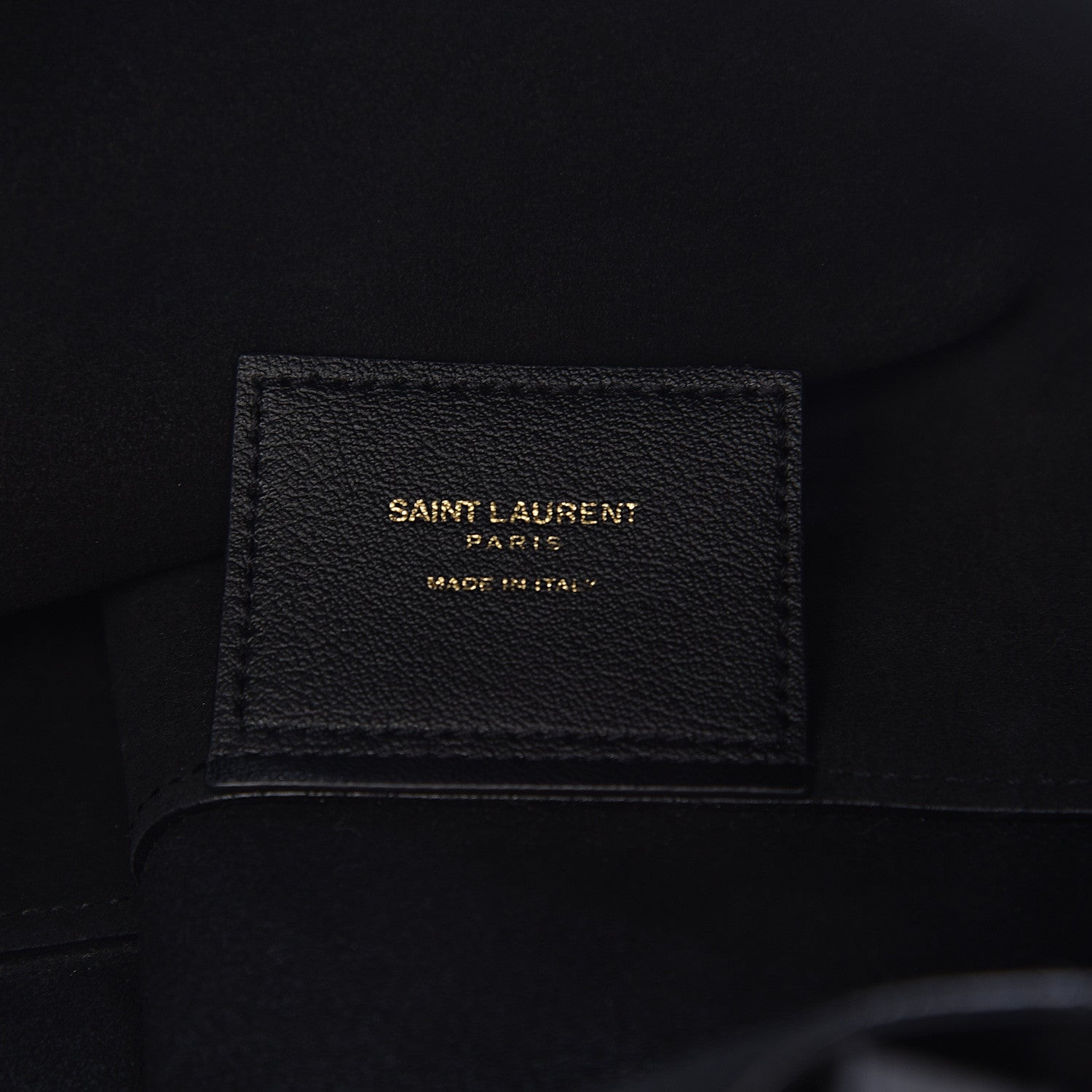 Saint Laurent Calfskin Large Shopping Tote Black 5 of 9