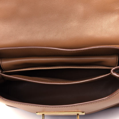 Prada City Calfskin Cahier Top Handle Bag Caramel 4 of 4